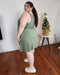 Vestido Cleo de Lino y algodón