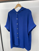 CAMISA CITRUS  - AZUL FRANCIA