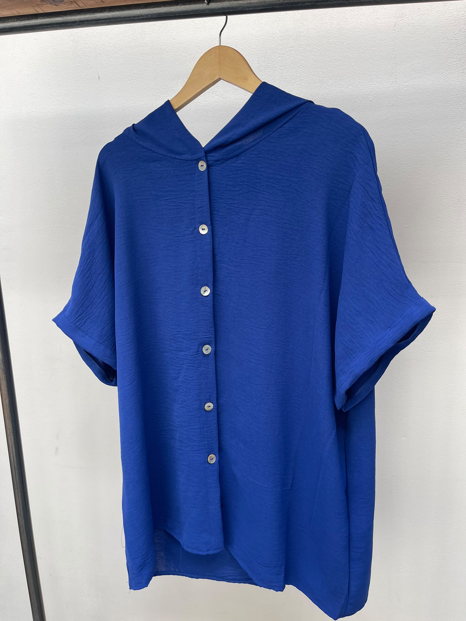 CAMISA CITRUS  - AZUL FRANCIA