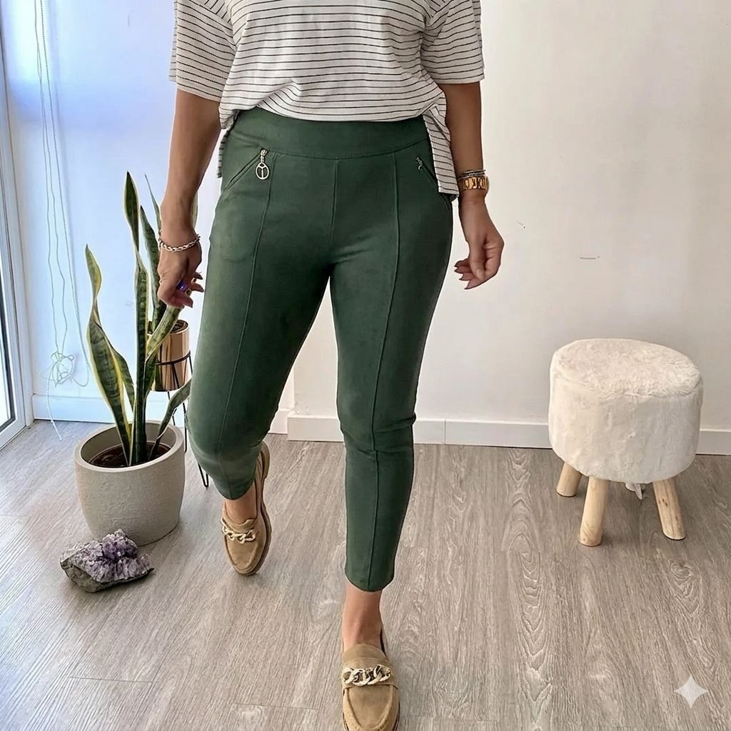 PANTALÓN LEGGINGS M&H - Verde musgo