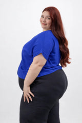 BLUSA CAMISA ANGEL - Azul Francia