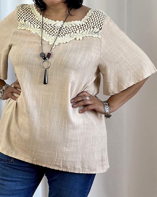 Blusa Lino - IRIS