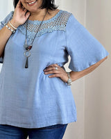 Blusa Lino IRIS