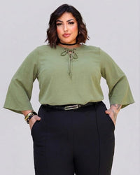 Blusa Katia de Crepe