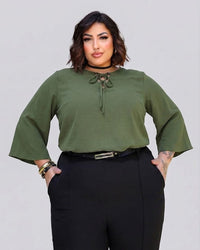 Blusa Katia de Crepe