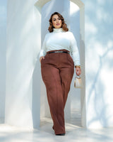 PANTALÓN SASTRERO ZARA - Con cinto