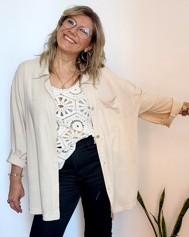 Camisa "SILENE" - 20% OFF contado o transferencia $1592