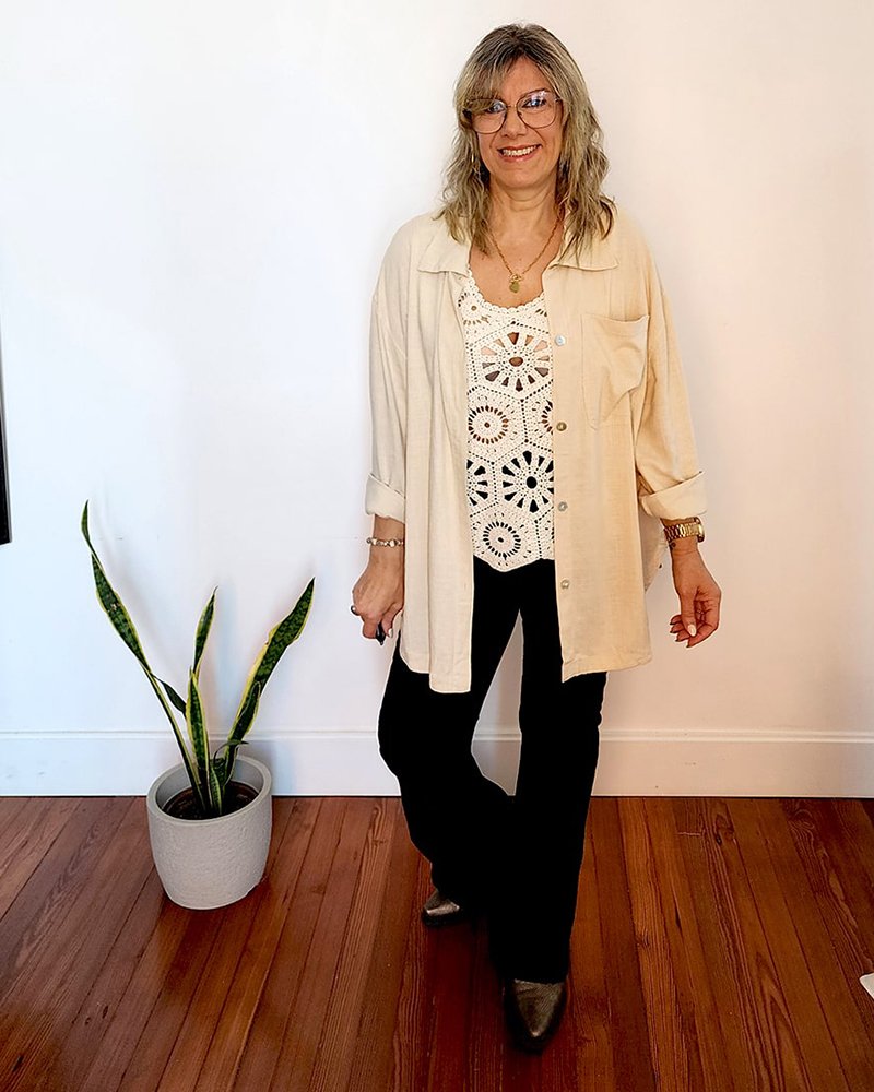 Camisa "SILENE" - 20% OFF contado o transferencia $1592