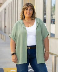 CAMISA CITRUS  - Verde menta.