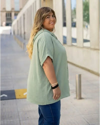 CAMISA CITRUS  - Verde menta.