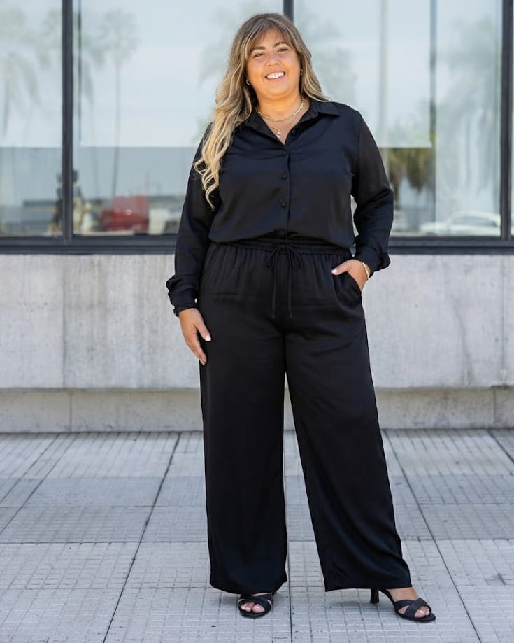 CONJUNTO CAMISA Y PANTALÓN DIOR - Negro