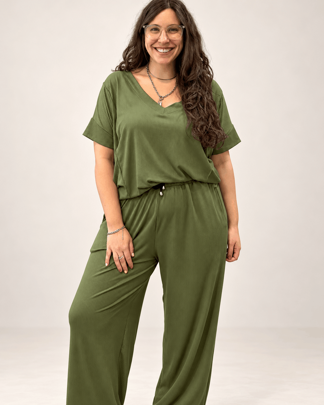 CONJUNTO DE MORLEY VERDE - 🛡️COMPRA SEGURA🛡️