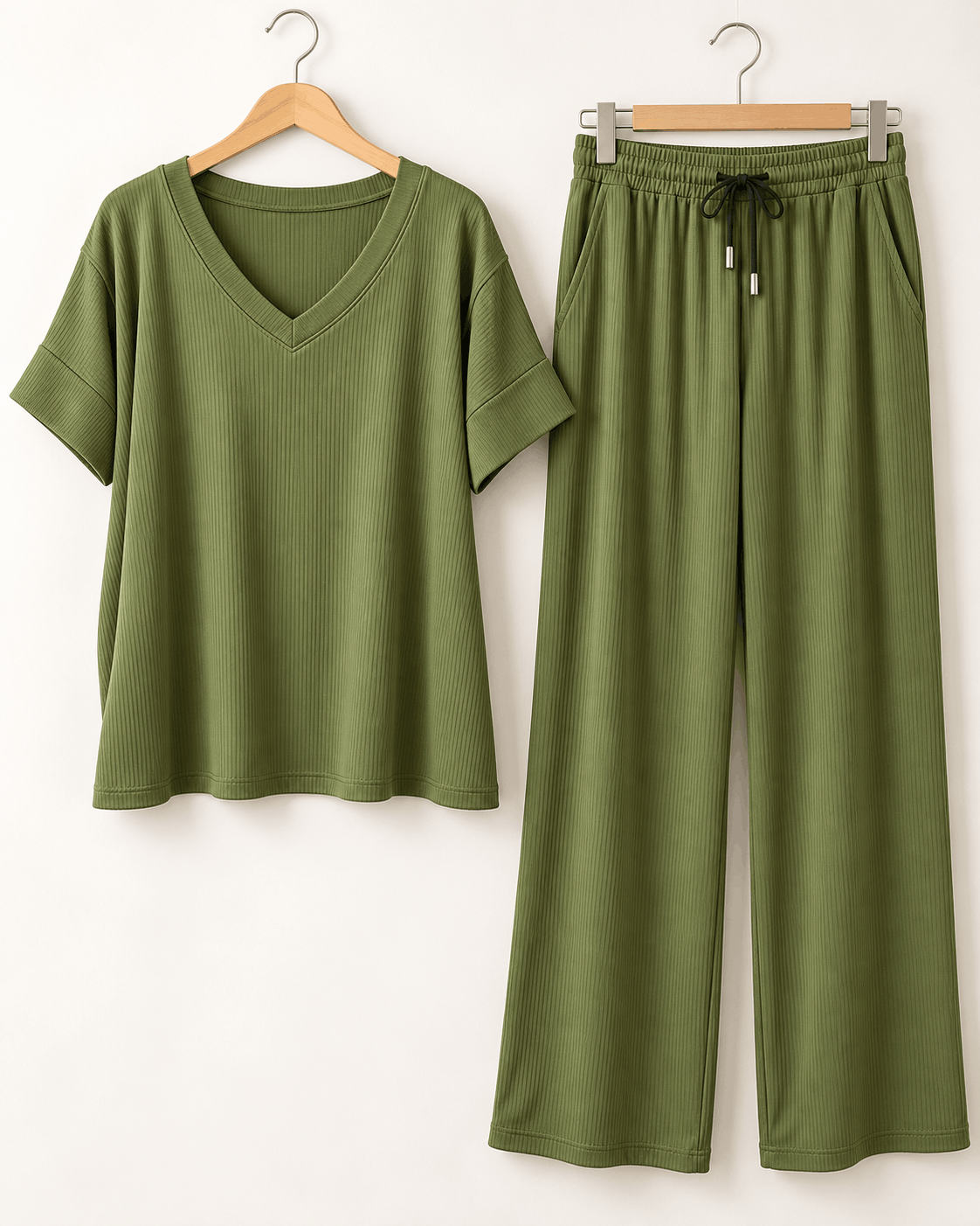 CONJUNTO DE MORLEY VERDE - 🛡️COMPRA SEGURA🛡️