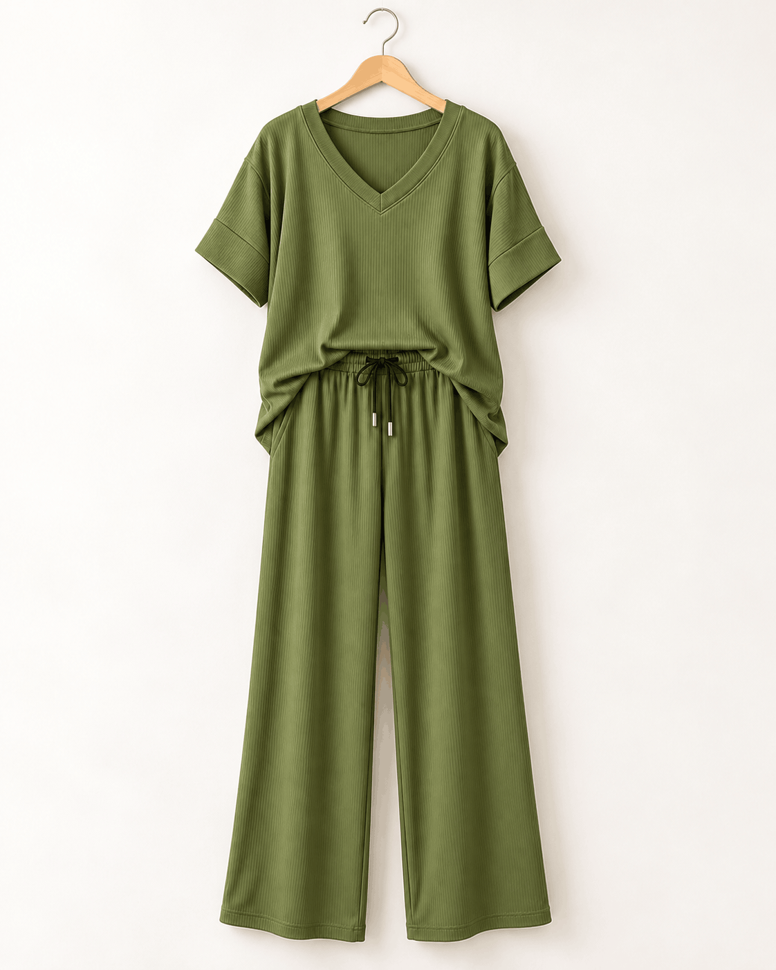 CONJUNTO DE MORLEY VERDE - 🛡️COMPRA SEGURA🛡️