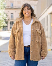 SOBRECAMISA CORDERITO BABI - Camel
