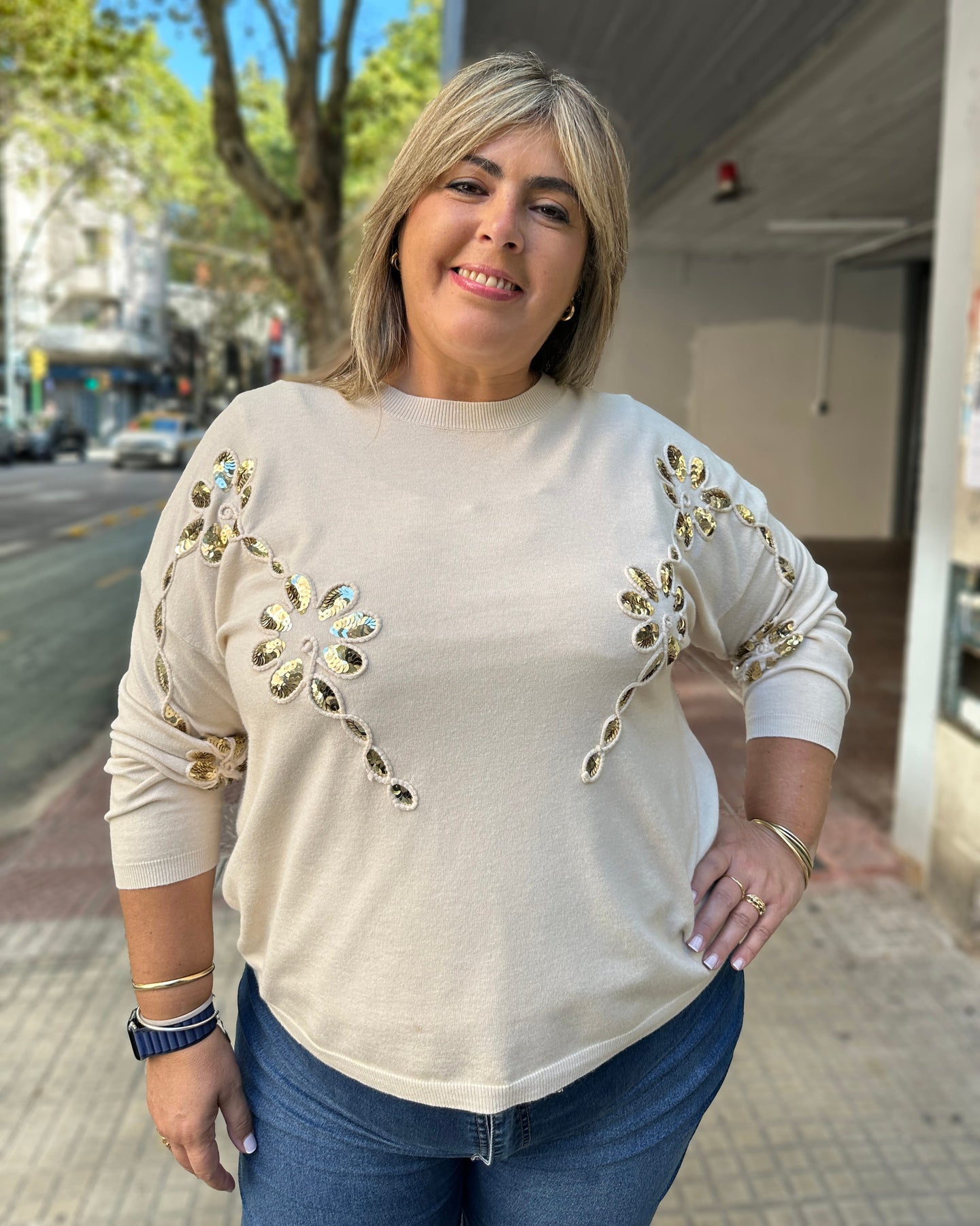 BUZO TEJIDO DE PUNTO ELEGANTE - Línea premium