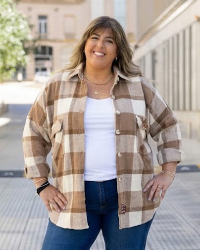 SOBRECAMISA ESCOCESA AURORA - Beige