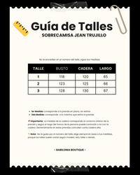 SOBRECAMISA JEAN TRUJILLO