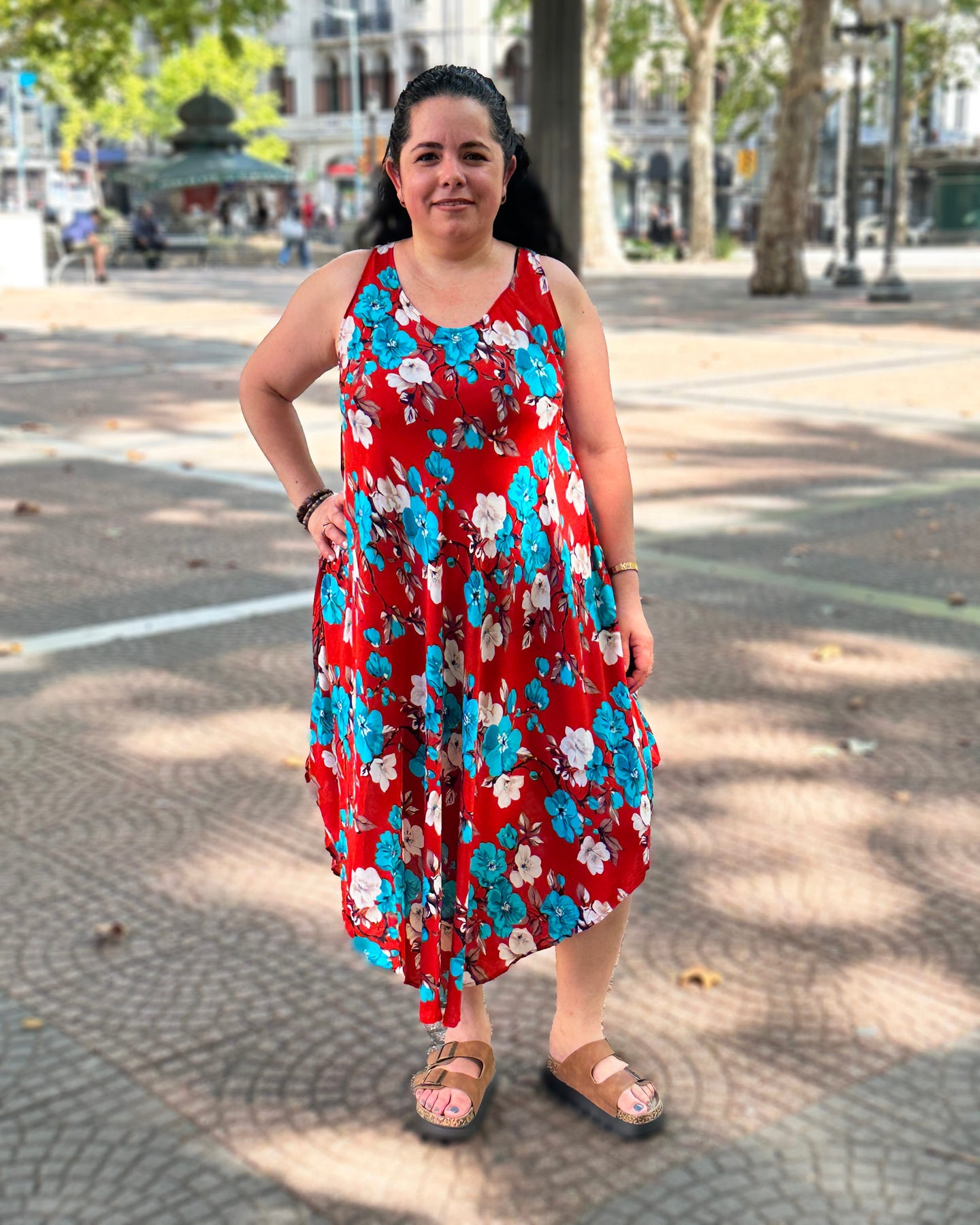 VESTIDO HINDU - Flor