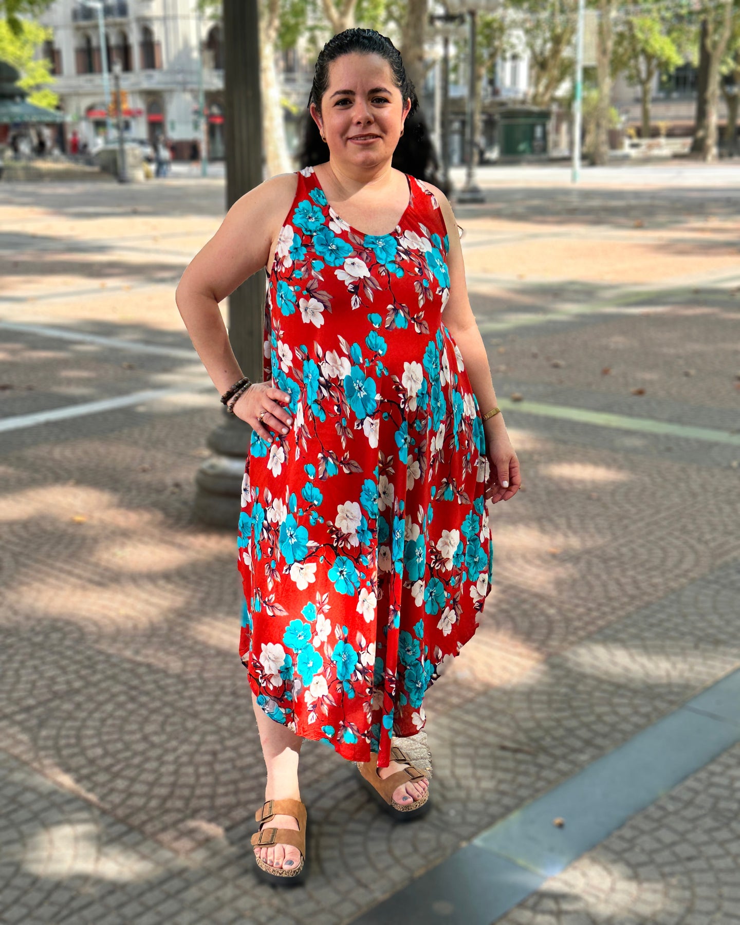 VESTIDO HINDU - Flor