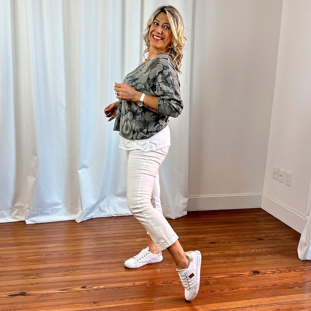 Pantalón Jean Cropped CAYETANO