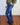 PANTALON JEAN FLARE LARGO - Azul 1126