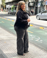 PANTALON JEAN LINEA - Gris