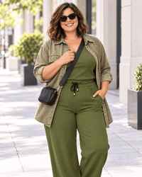 LOOK SAFARI  | Pantalón Morley + Remera Morley + Sobrecamisa Jean Savana -🛡️COMPRA SEGURA🛡️