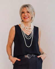MUSCULOSA GLAM - Negra