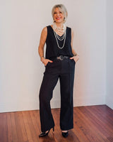 MUSCULOSA GLAM - Negra
