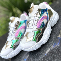 Championes Neón Blanco