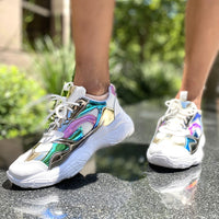 Championes Neón Blanco