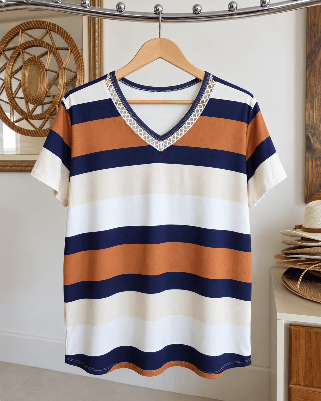⏰ PREVENTA 25% OFF | REMERA A RAYAS LINDA