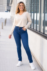 PANTALON JEAN SLIM - ⚠️ Producto en Liquidación Final - No tiene cambio ni devolución.