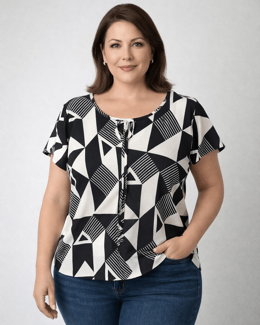 BLUSA BRAS JESSY - Negra