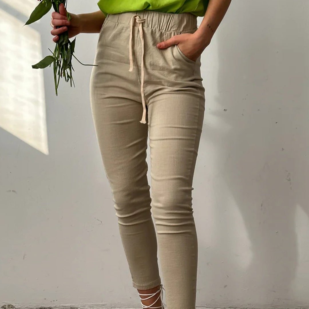 PANTALÓN LINO STRETCH