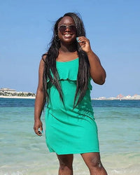 VESTIDO SOLERA AFRIKA - Verde