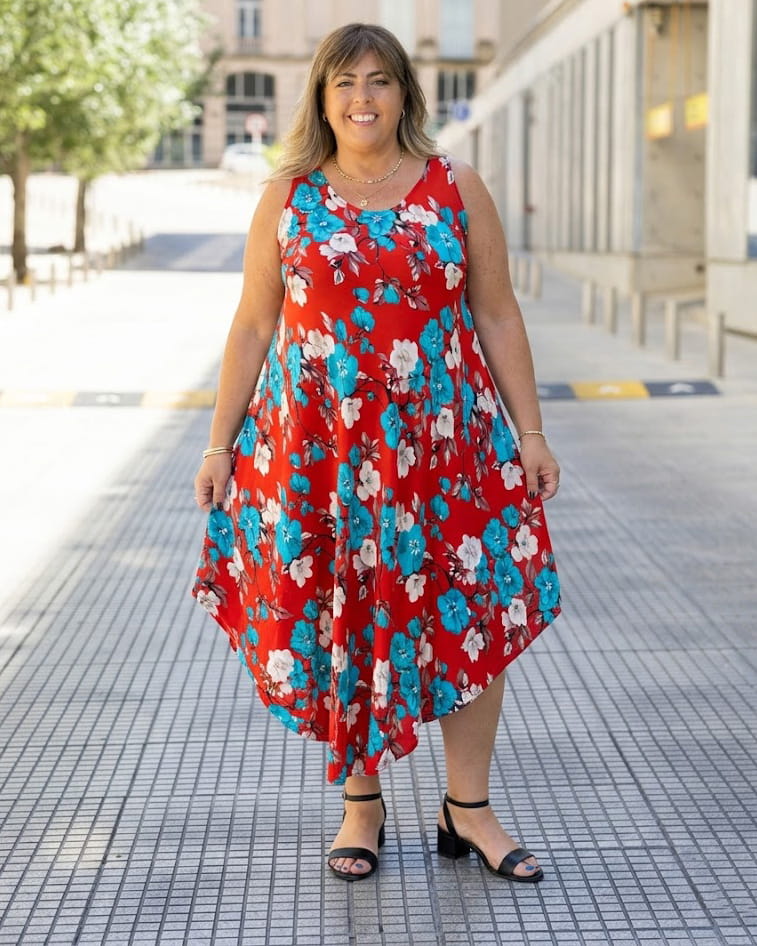 VESTIDO FLOREADO