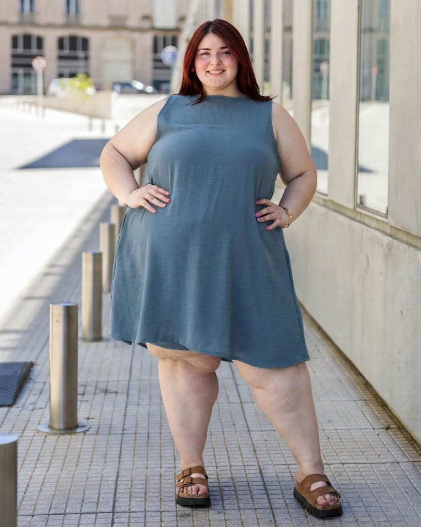 VESTIDO FLOW - Azul jean