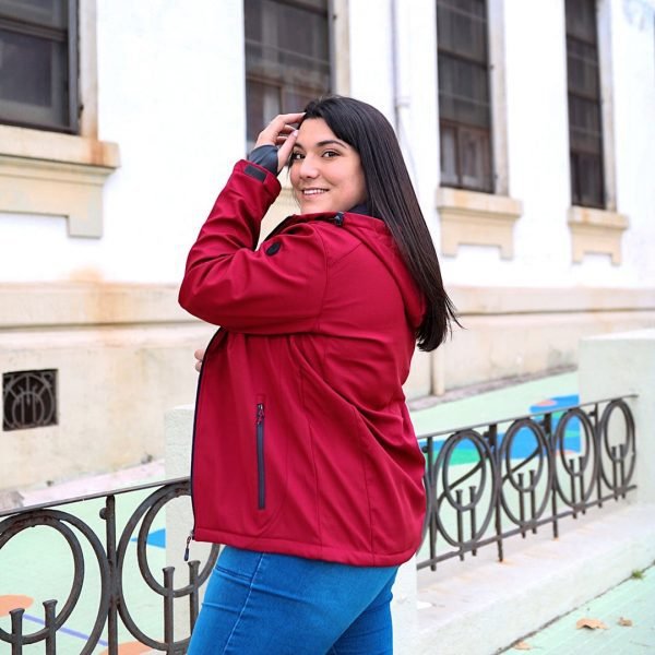 Campera Neopreno BORDÓ - (talles grandes) - Imagen 2