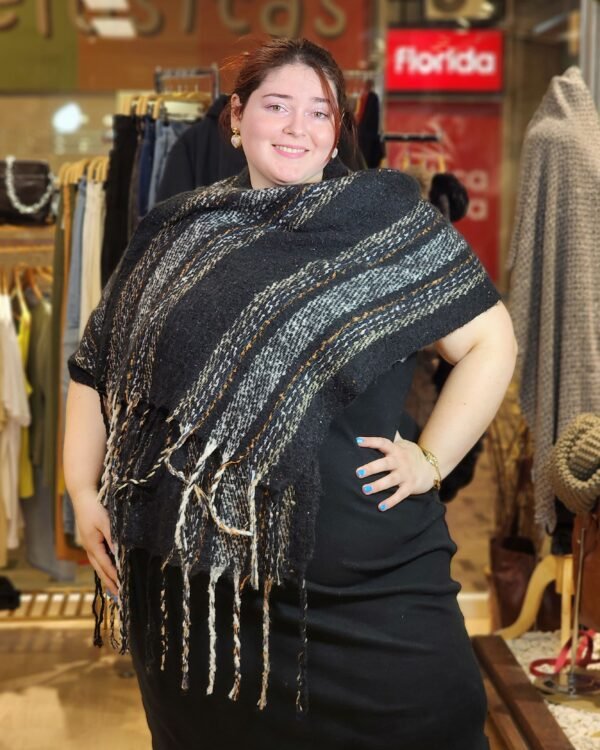 Pashmina "ASTURIAS" - 20% OFF contado o transferencia $790