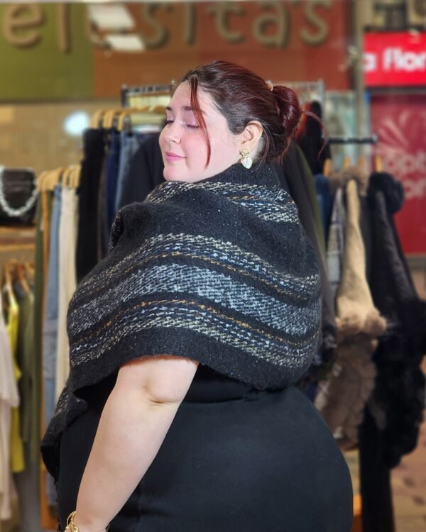 Pashmina "ASTURIAS" - 20% OFF contado o transferencia $790 - Imagen 2