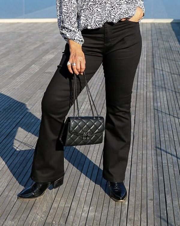 Pantalón Semi Oxford Black