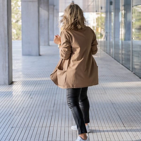 Blazer en Crepe Viscosa MALUMA - Imagen 11