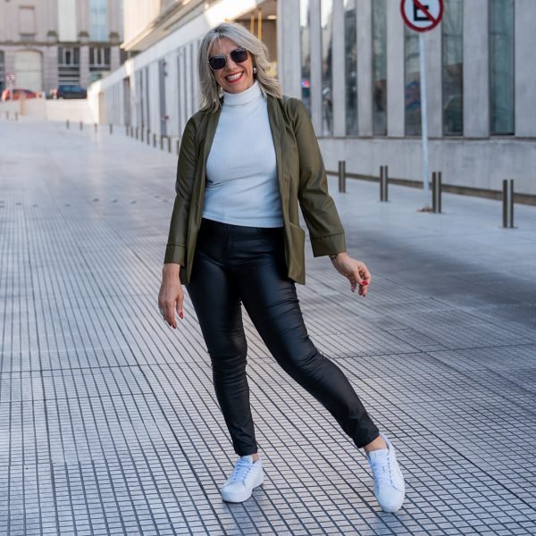 Blazer Eco cuero NIRVANA - Imagen 2