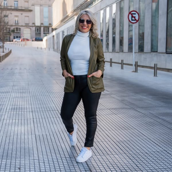 Blazer Eco cuero NIRVANA - Imagen 4