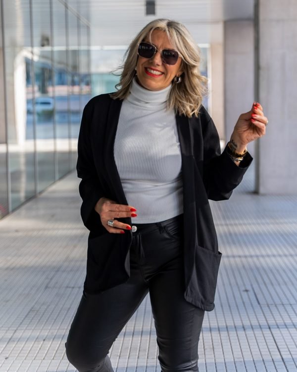 Blazer en Crepe Viscosa MALUMA - Imagen 2