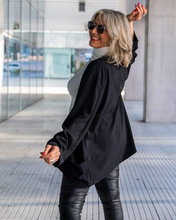 Blazer en Crepe Viscosa MALUMA