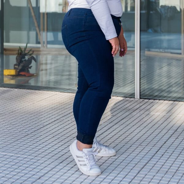 Pantalón Jean Azul Oscuro MADDIE - Imagen 4
