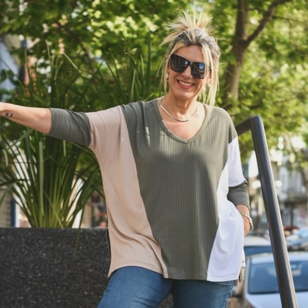 Remera Morley Tricolor MARU - (talles grandes) - Imagen 3
